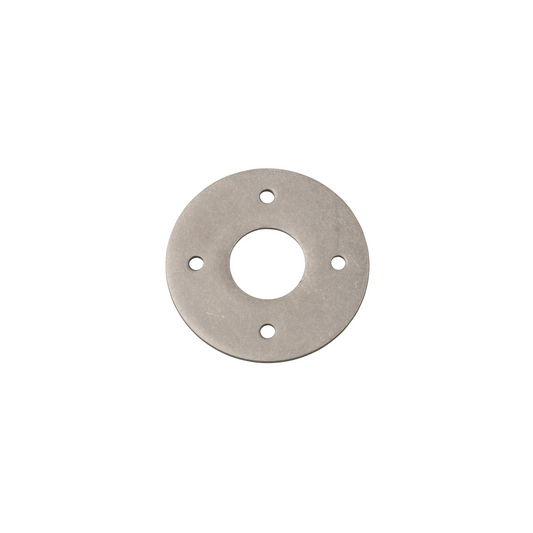 Adaptor Plate (Pair) Round Distressed Nickel