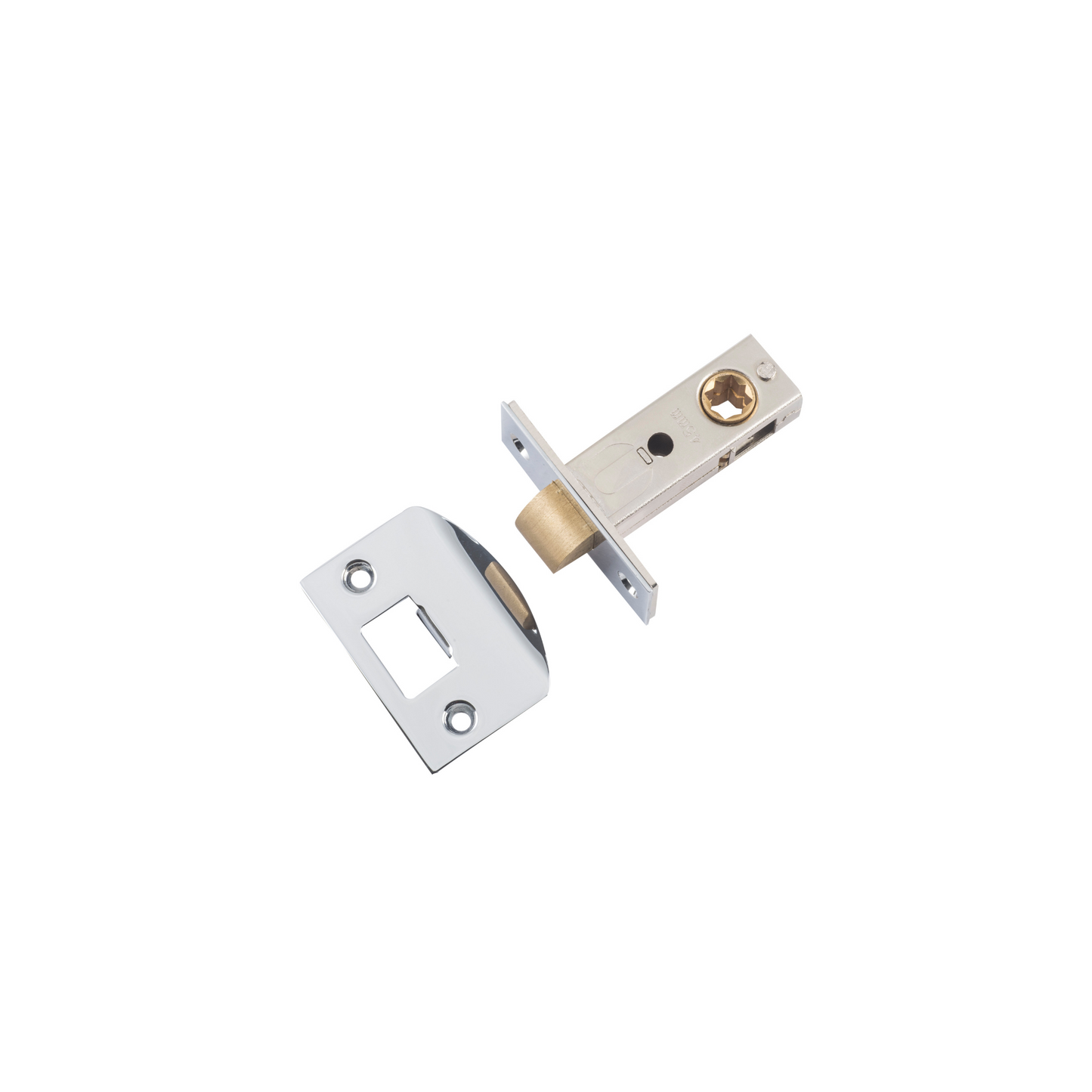 Tube Latch - Split Cam Polished Chrome 45mm