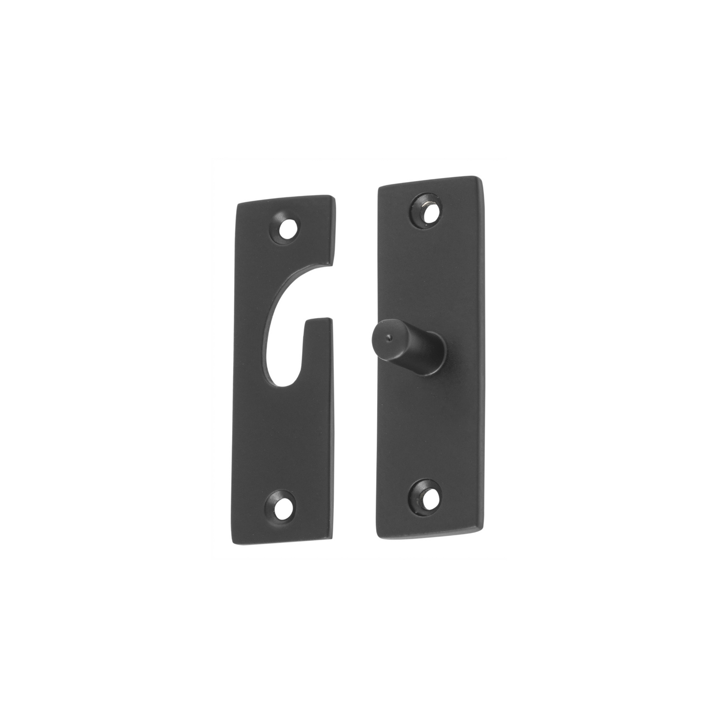 Fanlight Swivel Matt Black