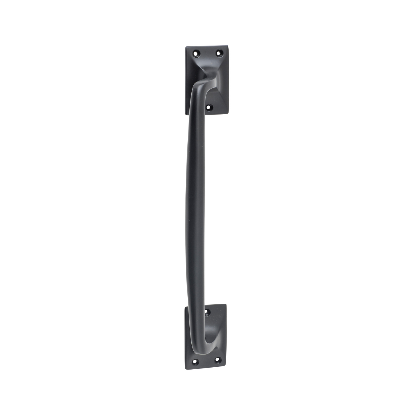 Classic Offset Pull Handle Matt Black 305mm