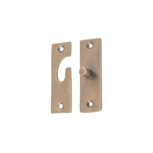 Fanlight Swivel Antique Brass