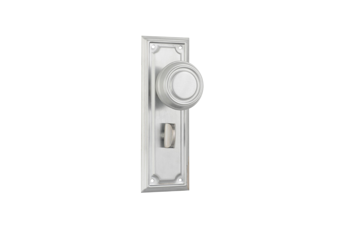 Edwardian Knob Satin Chrome