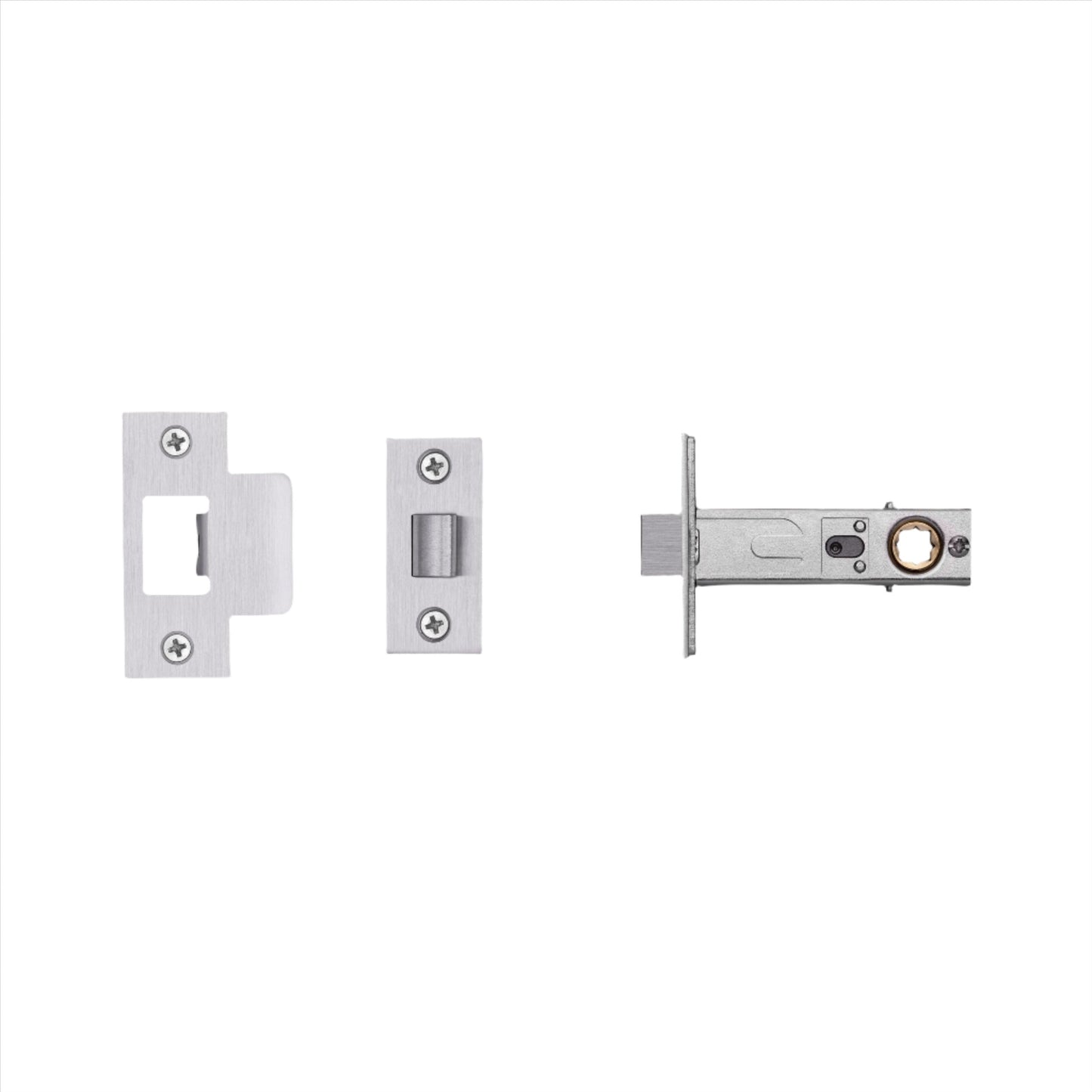 Tubular Latch / Door Handle / Privacy / Steel - 60mm