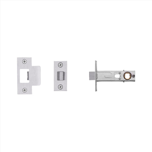 Tubular Latch / Door Handle / Passage / Steel - 70mm