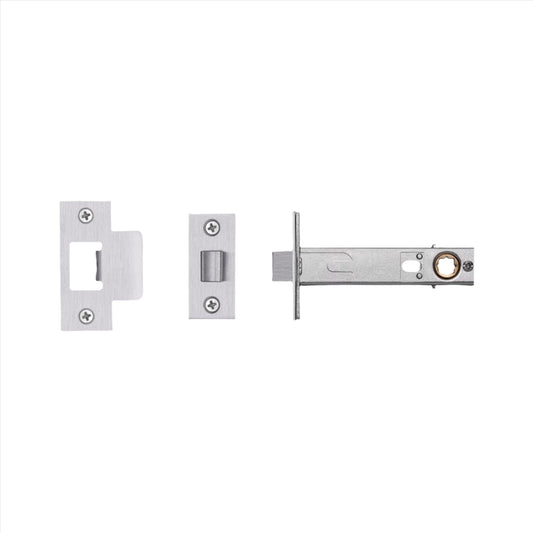 Tubular Latch / Door Knob / Passage / Steel - 80mm