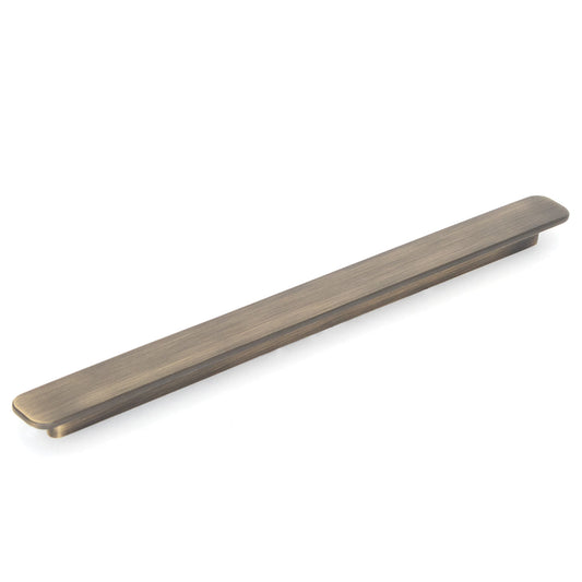 Aspen Solid Brass Pull Handle Dark Brushed Brass 320mm