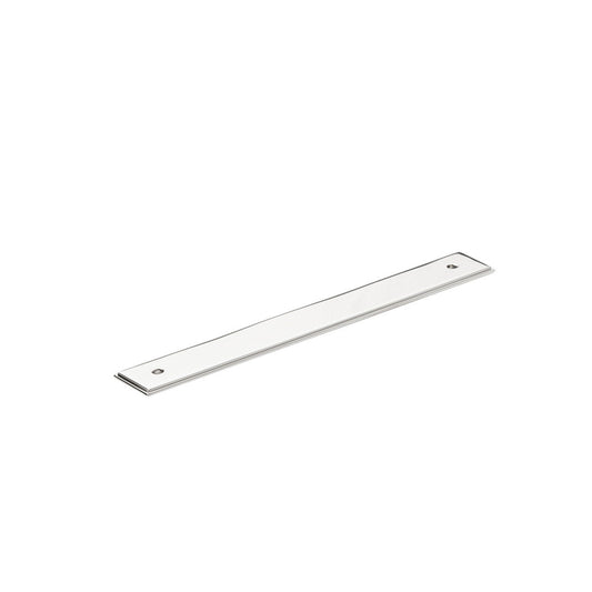 Barrington Backplate to suit Bar Handle Polished Nickel 160mm
