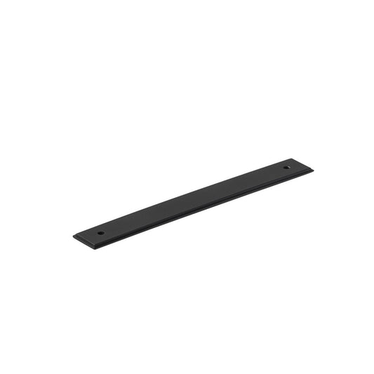 Barrington Backplate to suit Bar Handle Matt Black 160mm