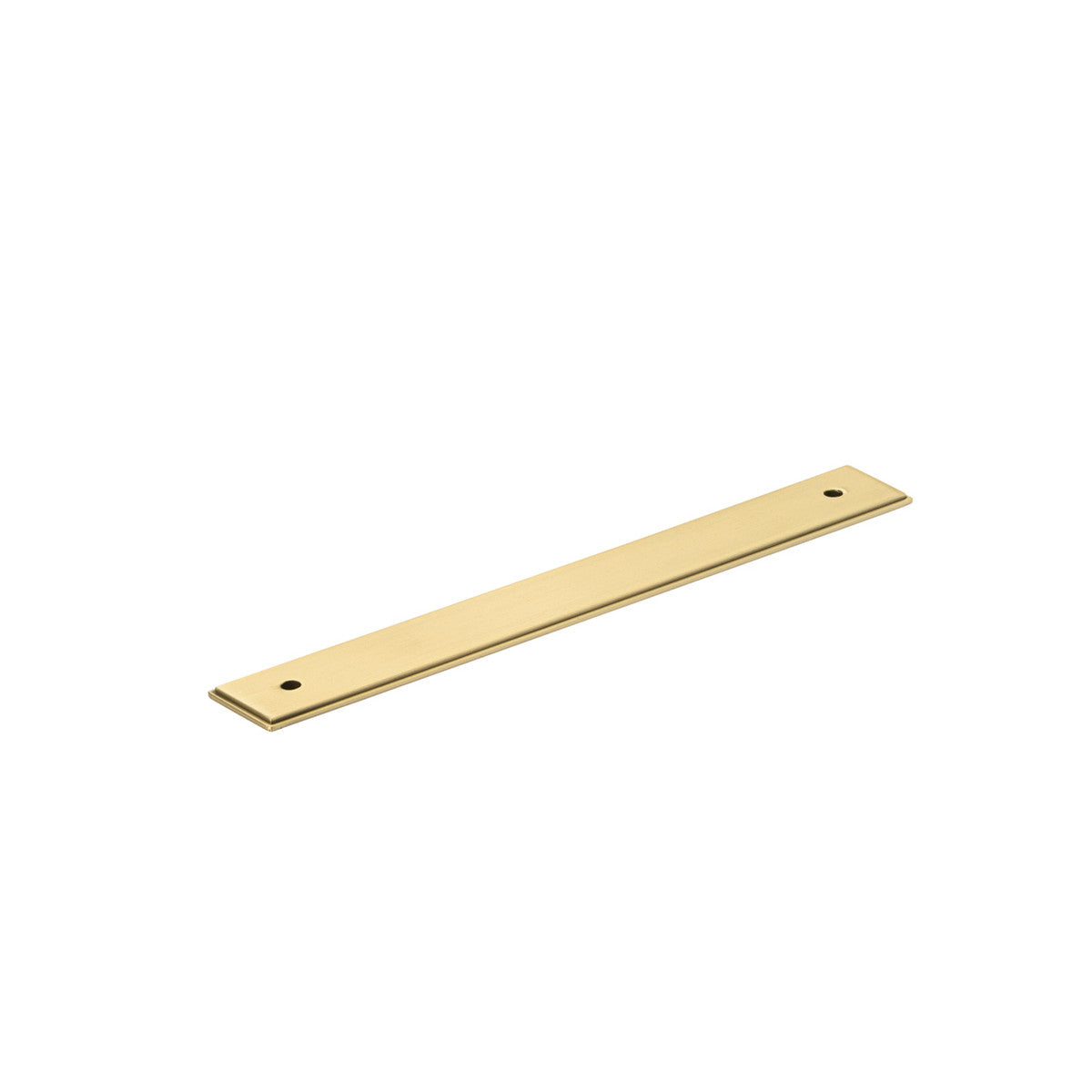 Barrington Backplate to suit Bar Handle Matt Brass 160mm