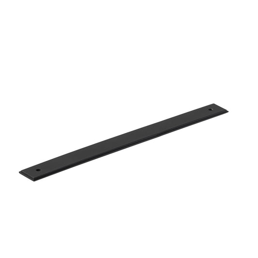 Barrington Backplate to suit Bar Handle Matt Black 320mm