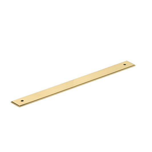 Barrington Backplate to suit Bar Handle Matt Brass 320mm