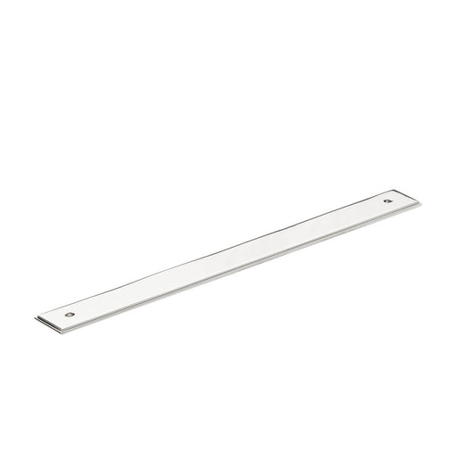 Barrington Backplate to suit Bar Handle Polished Nickel 320mm