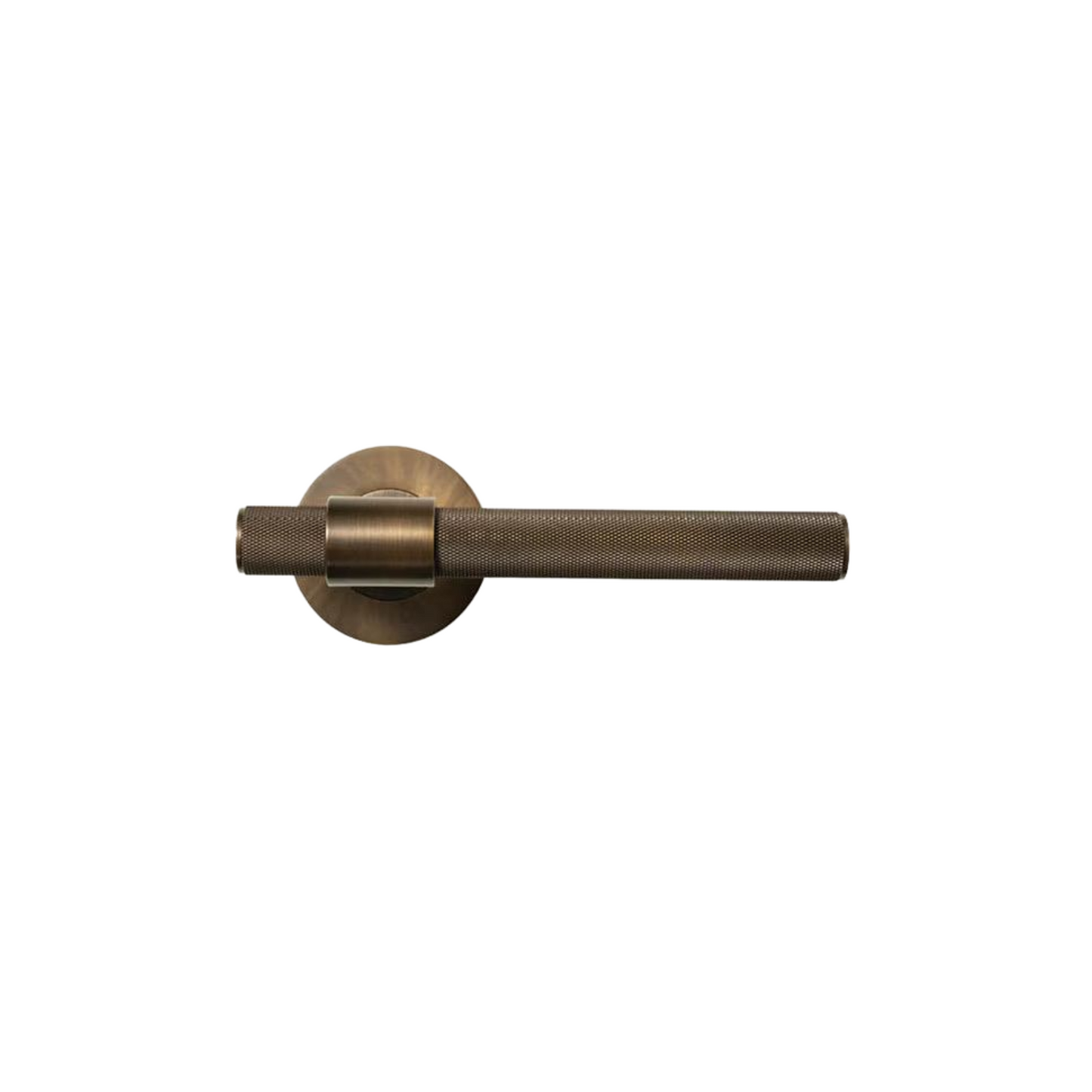 Belgravia Knurled Lever Handle Set Bronze