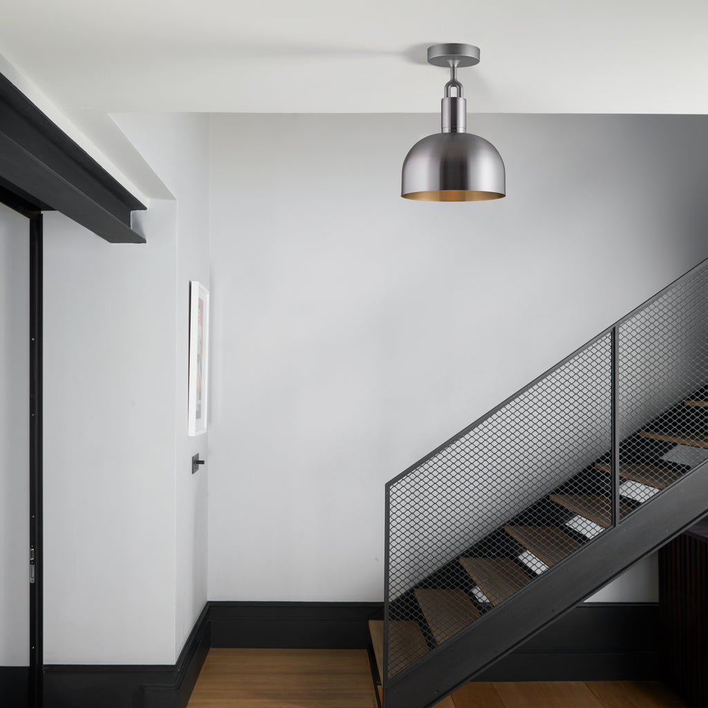 Forked Ceiling / Shade / Large / Steel