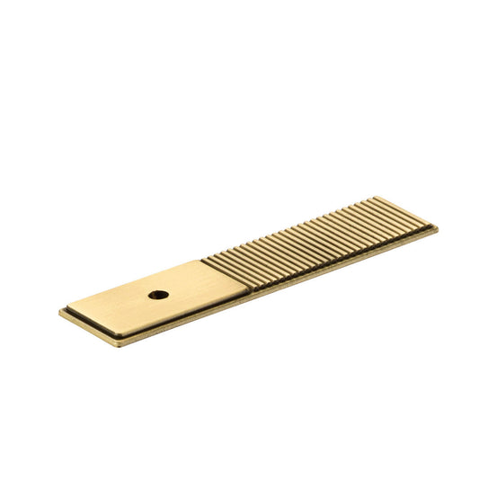 Barrington Backplate to suit Knob Matt Brass
