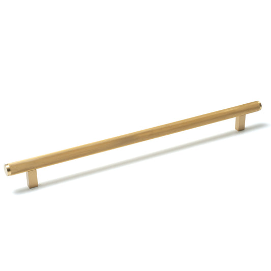 Bellevue Solid Brass Lined Appliance Pull Brushed Satin Brass 416mm