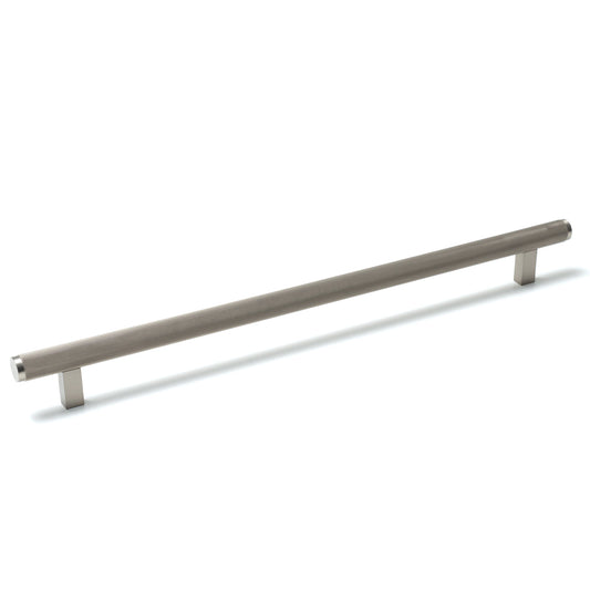 Bellevue Solid Brass Lined Appliance Pull Dull Brushed Nickel 416mm