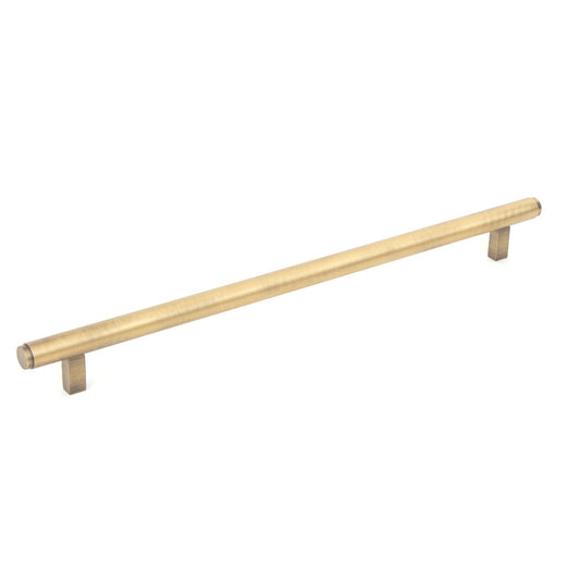 Bellevue Solid Brass Lined Appliance Pull Dark Brushed Brass 416mm