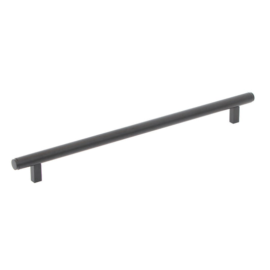Bellevue Solid Brass Plain Appliance Pull Matt Black 416mm