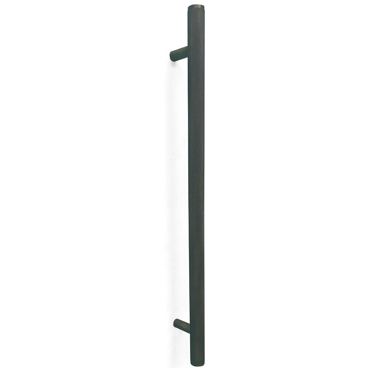 Bellevue Knurled Entry Pull Handle Bronze