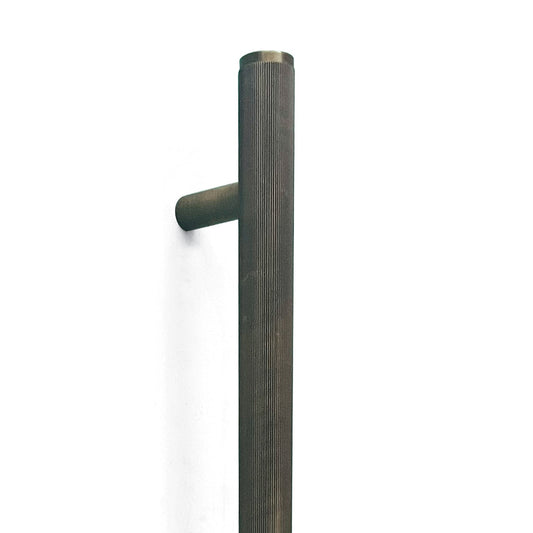 Bellevue Lined Entry Pull Handle Bronze