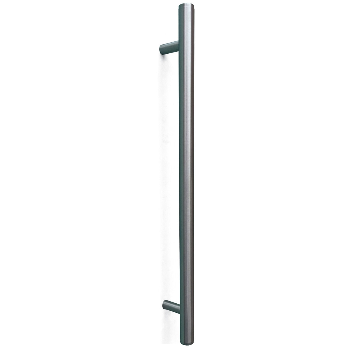 Bellevue Plain Entry Pull Handle Dull Brushed Nickel