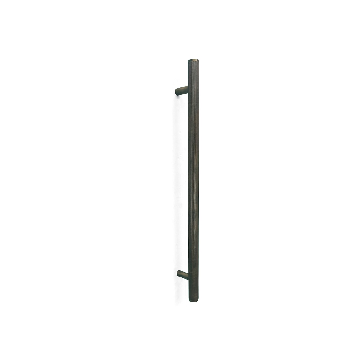 Bellevue Lined Door Pull with Back-to-Back Fixing 416mm Bronze