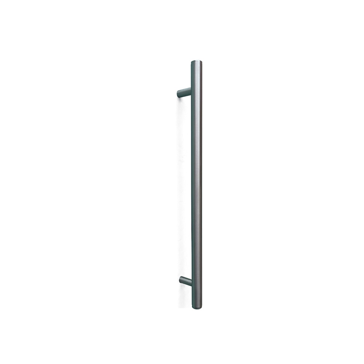 Bellevue Plain Door Pull with Back-to-Back Fixing 416mm Dull Brushed Nickel