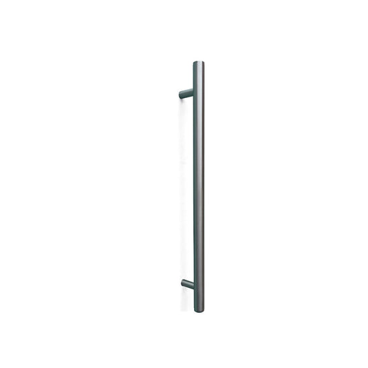 Bellevue Plain Door Pull with Back-to-Back Fixing 416mm Dull Brushed Nickel