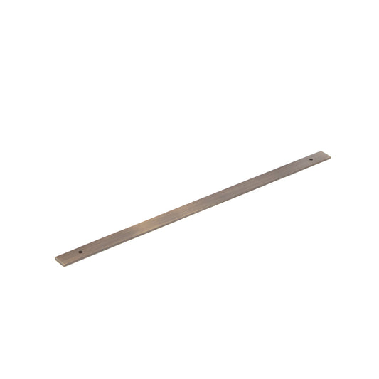 Bellevue Solid Brass Plain Backplate Bronze 320mm