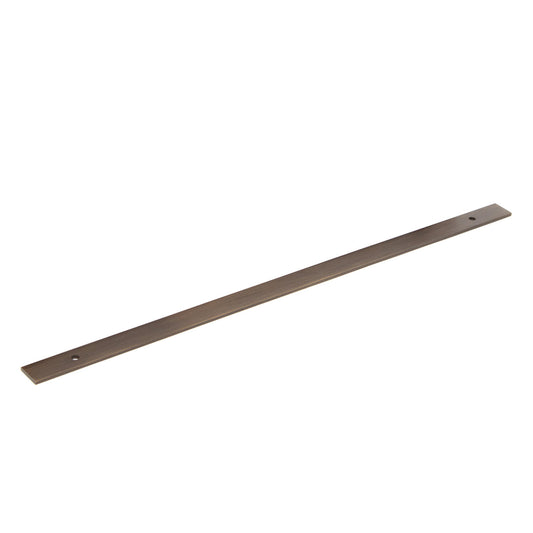 Bellevue Solid Brass Plain Backplate Bronze 416mm