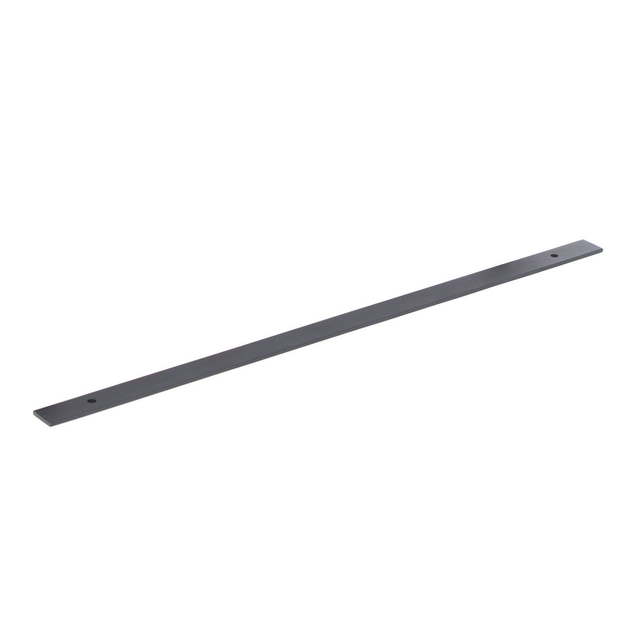 Bellevue Solid Brass Plain Backplate Matt Black 416mm