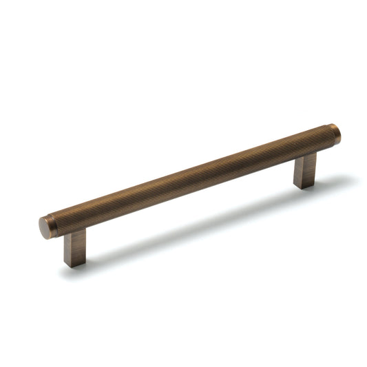 Bellevue Solid Brass Plain Bar Pull Bronze 160mm