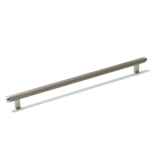 Bellevue Solid Brass Lined Bar Pull Dull Brushed Nickel 320mm