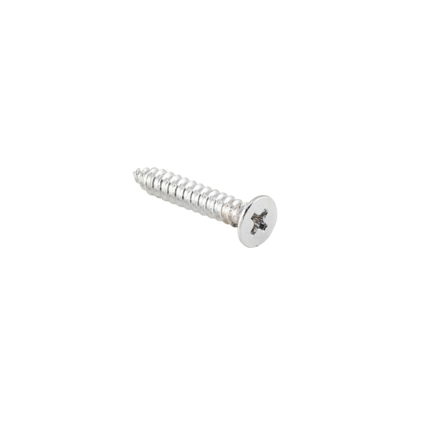 Screw - Hinge Stainless Steel Polished Chrome 8g x 25mm (50 pack)