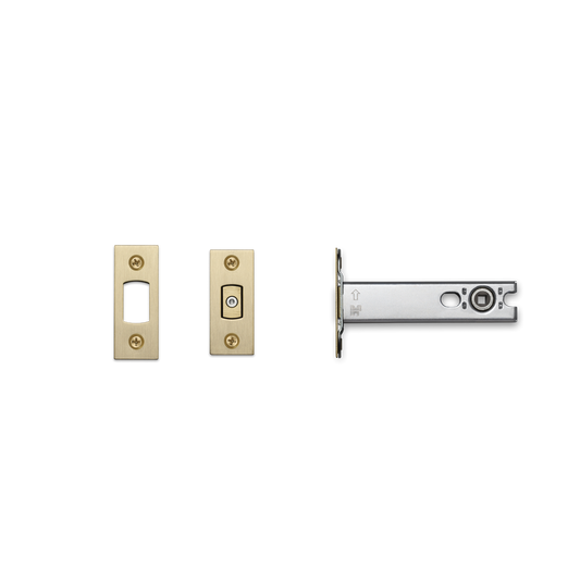 Privacy Deadbolt Latch / 82mm / Brass