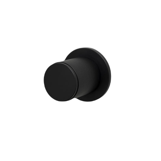 Door Knob / Linear / Welders Black