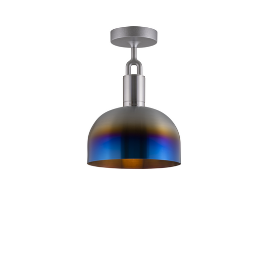Forked Ceiling / Shade / Medium / Burnt Steel