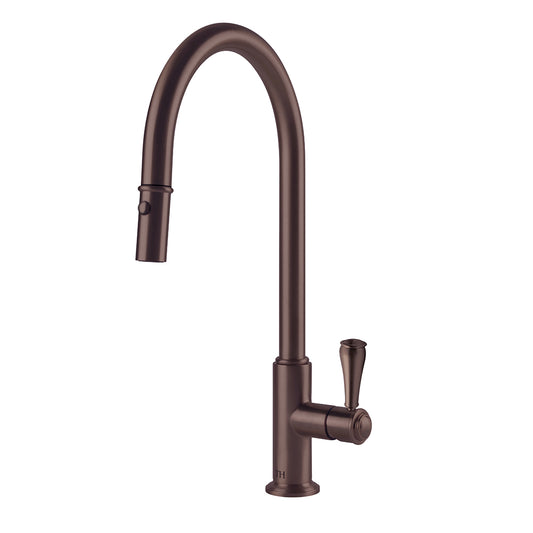 Ludlow Pull Out Sink Mixer English Bronze