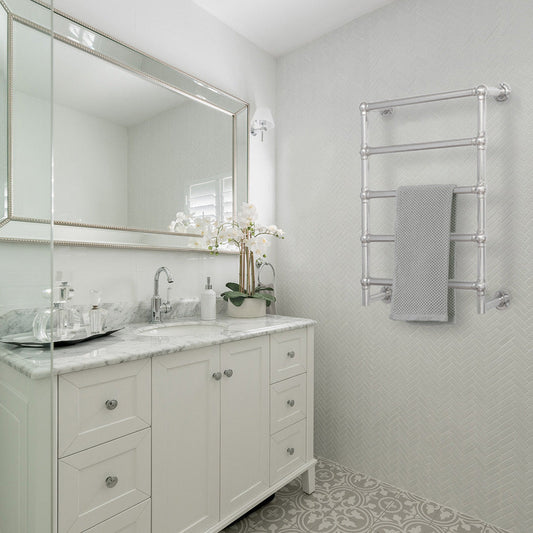 Mayer Pivot Rectangular Mirror Chrome