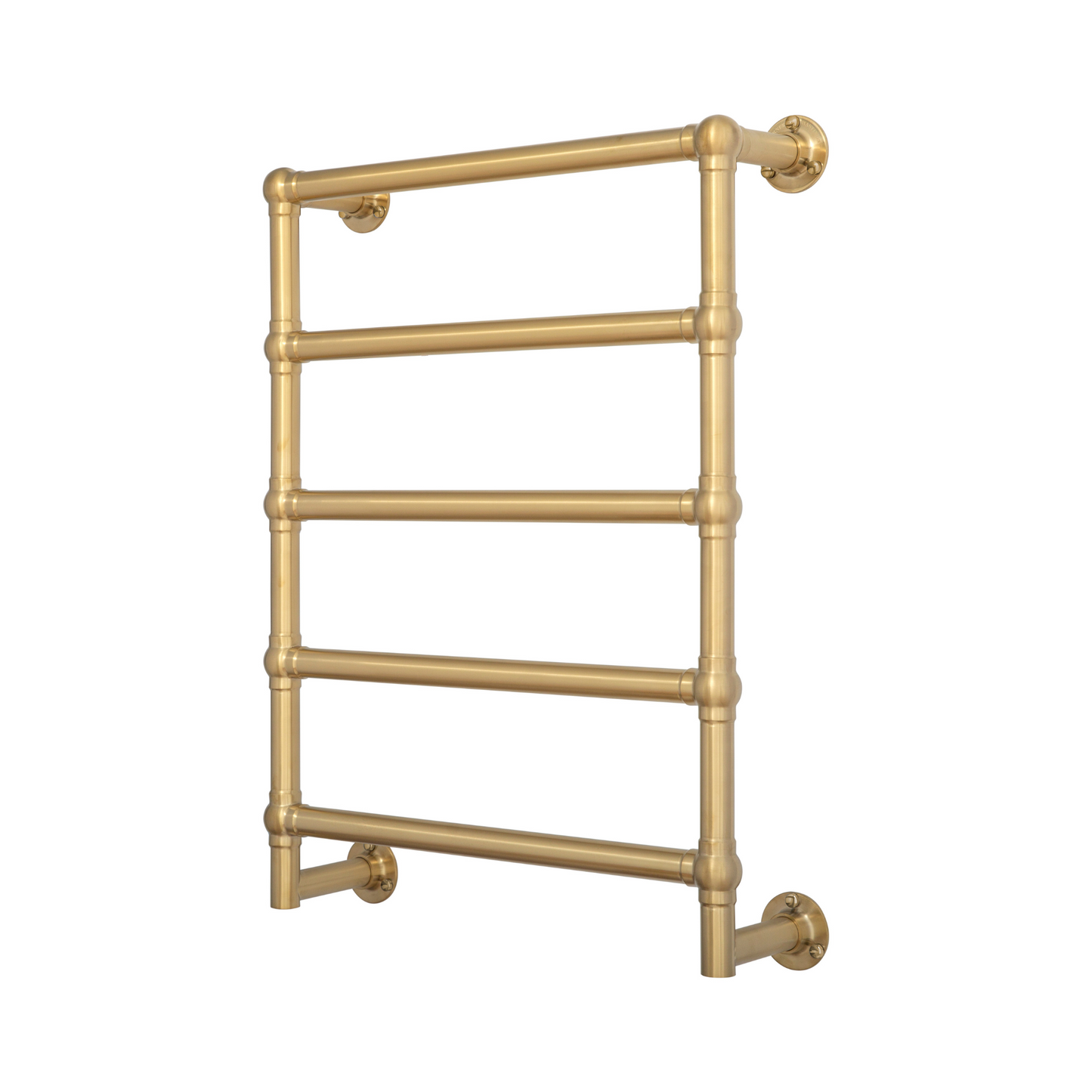 Mayer Heated Towel Rail Brushed Brass