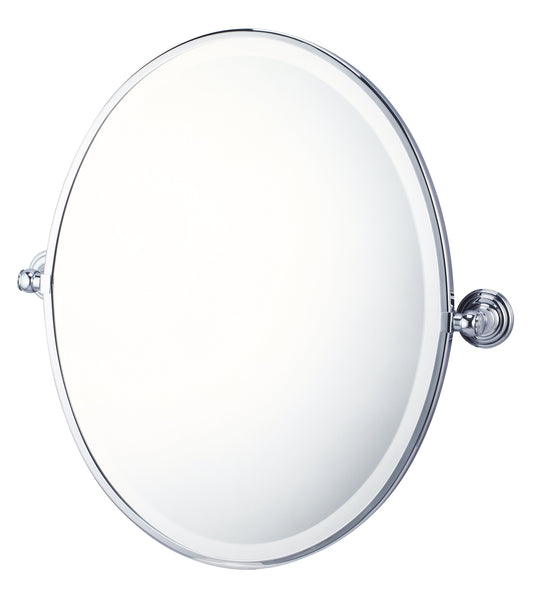 Mayer Pivot Oval Mirror Chrome