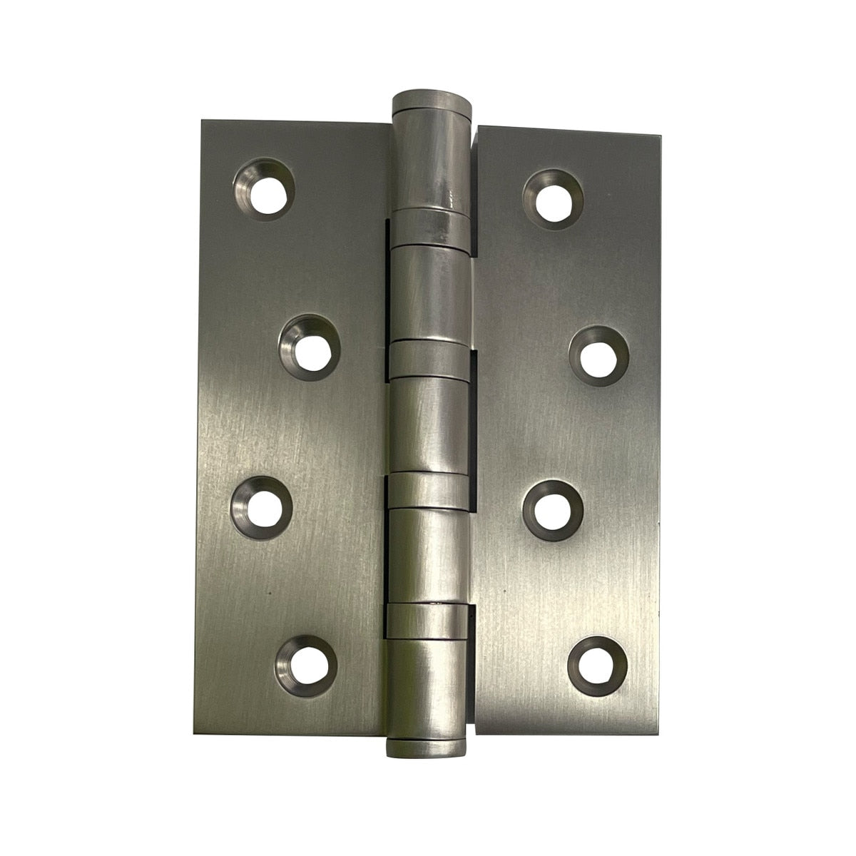 Solid Brass Hinge 100mm x 76mm Dull Brushed Nickel