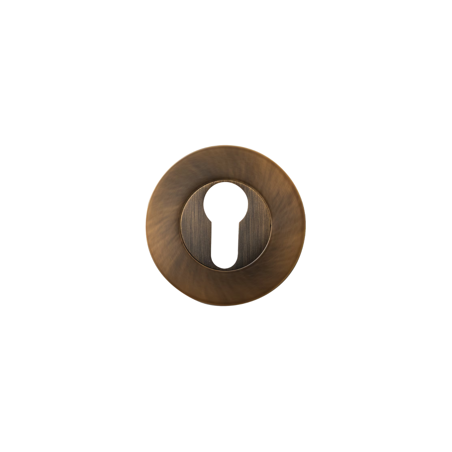 Euro Cylinder Escutcheon Set Bronze