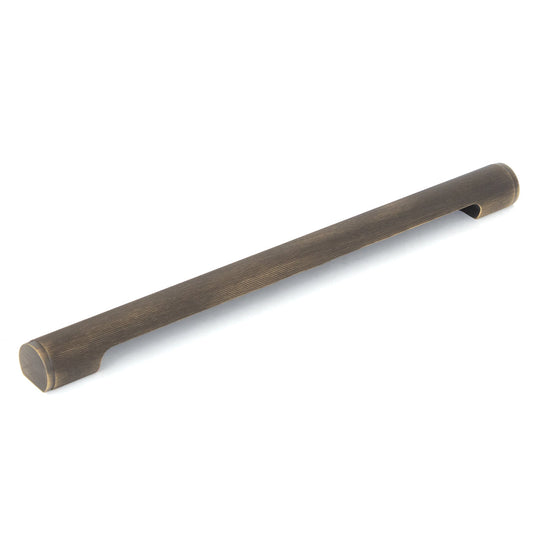 Manhattan Solid Brass Lined Pull Handle Dark Brushed Brass 320mm