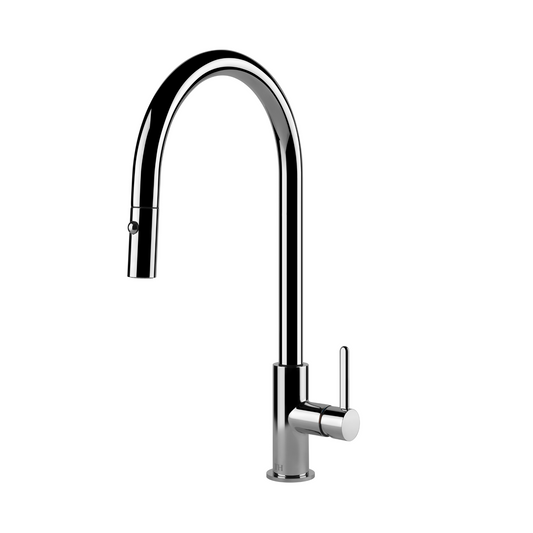 Naples Pull Out Sink Mixer Chrome