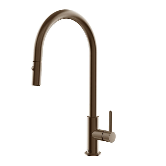 Naples Pull Out Sink Mixer English Bronze