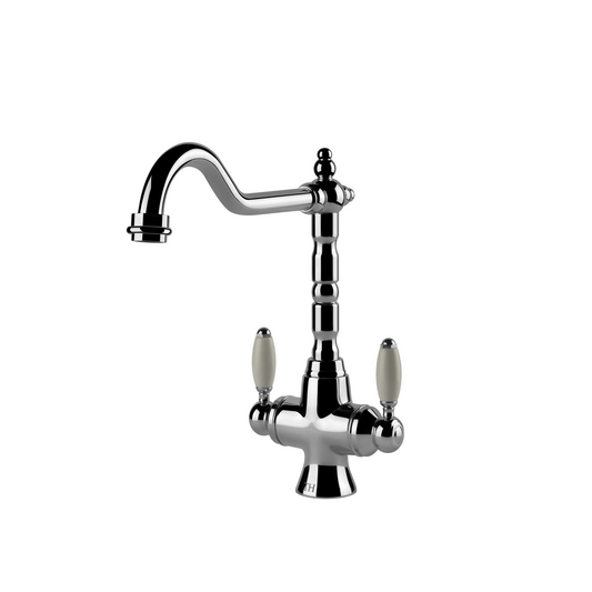Providence Double Sink Mixer Chrome