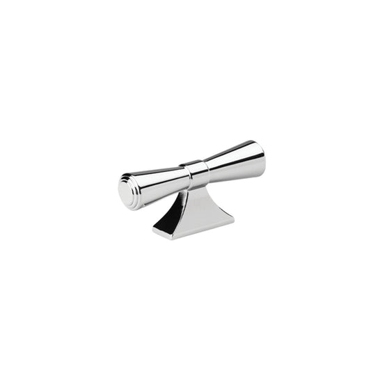 Pembrey T Knob Polished Nickel 82mm
