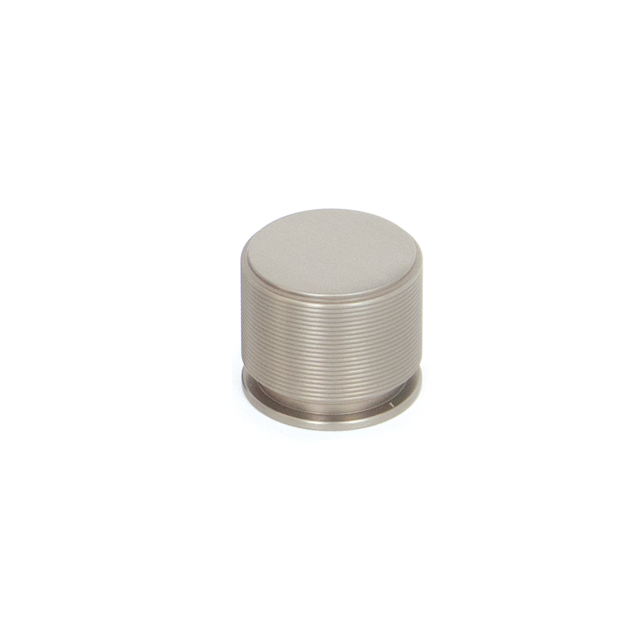 Sussex Solid Brass Lined Knob Dull Brushed Nickel 35mm